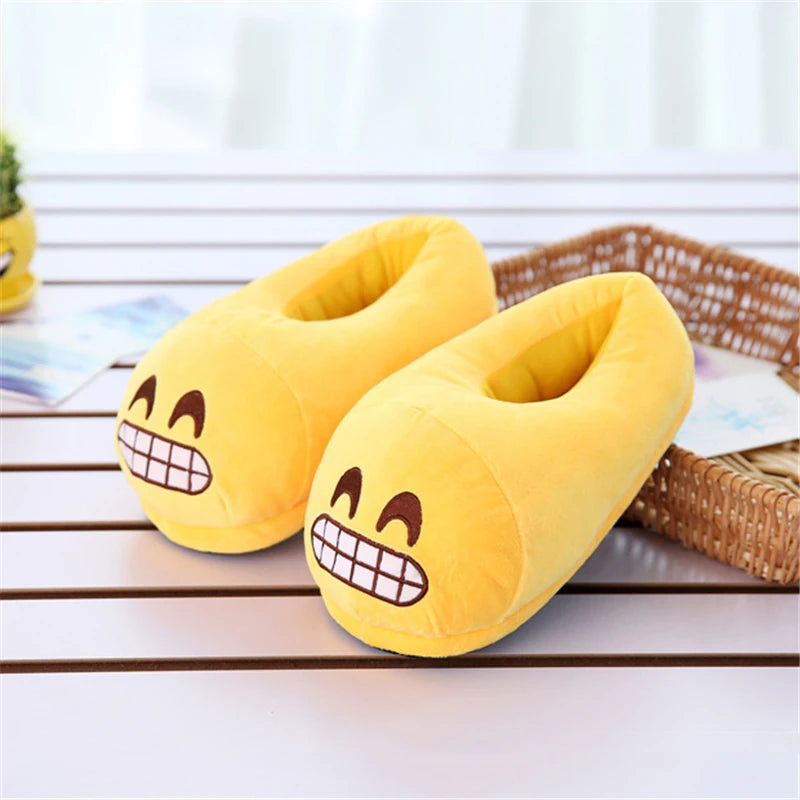 Indoor Slippers Warm Winter Home Fluffy New Fashion Men Women Bread Demon Soft Plush Shoes Unisex Cute Funny Christmas Gift